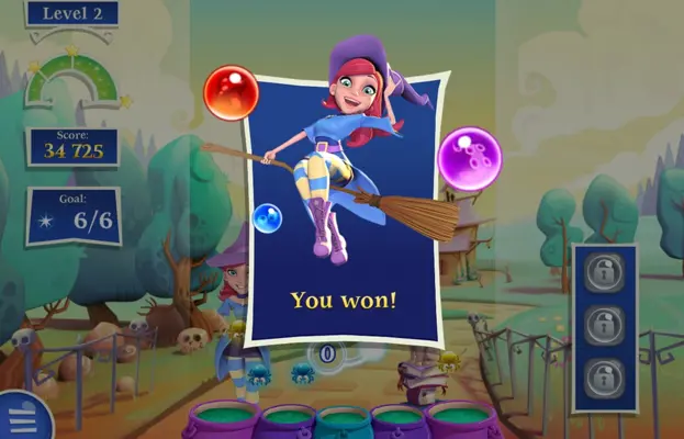 Bubble Witch Saga 2 android App screenshot 1